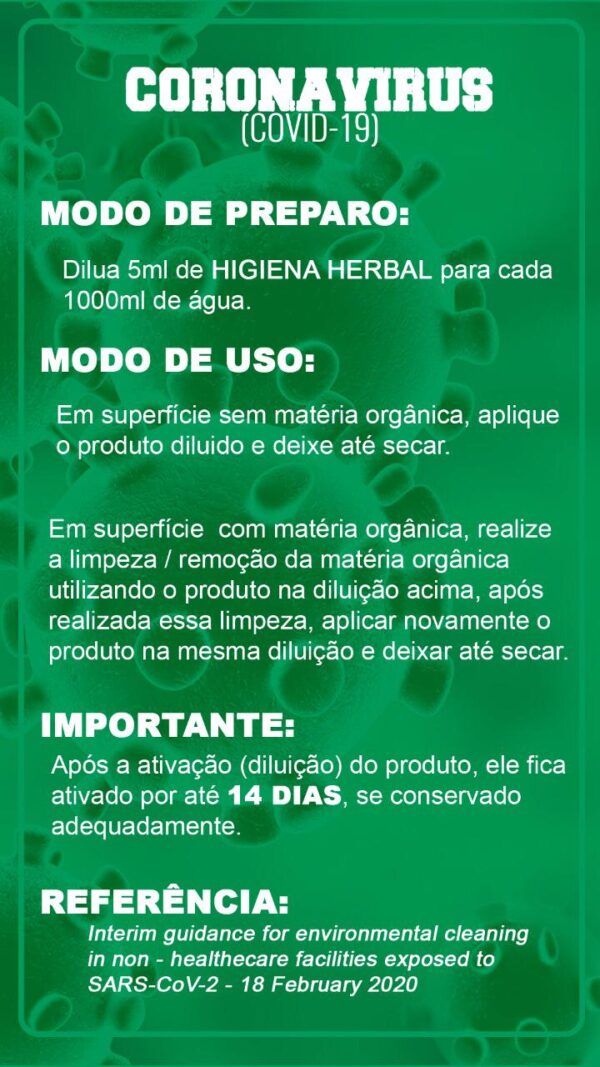 Desinfetante Higiena Herbal - Image 3