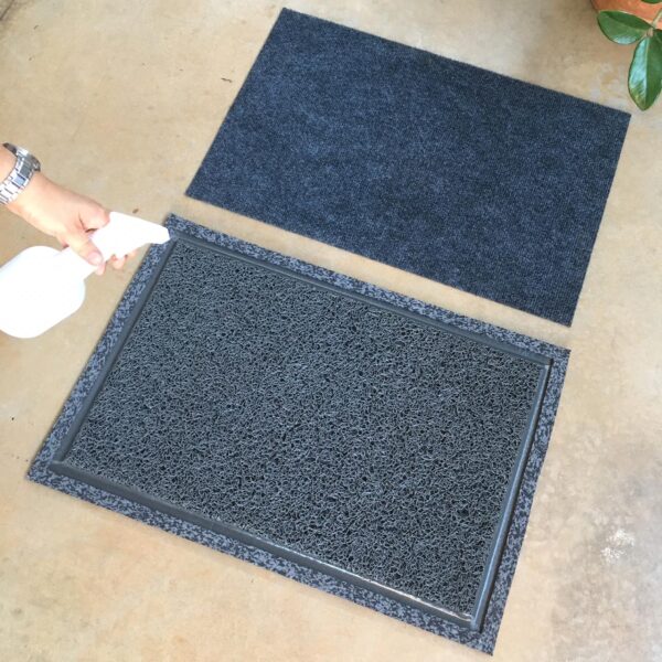 Combo Tapete Sanitizante + Tapete Home- Cinza